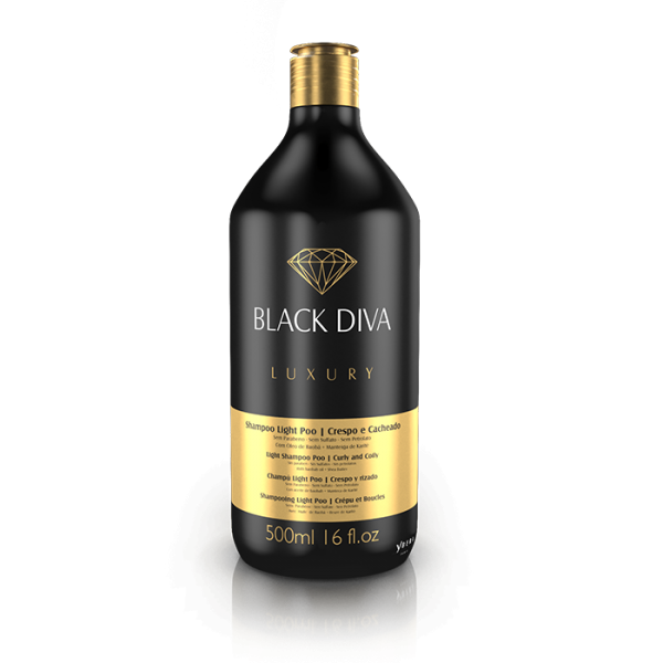 Champô Light Poo Black Diva