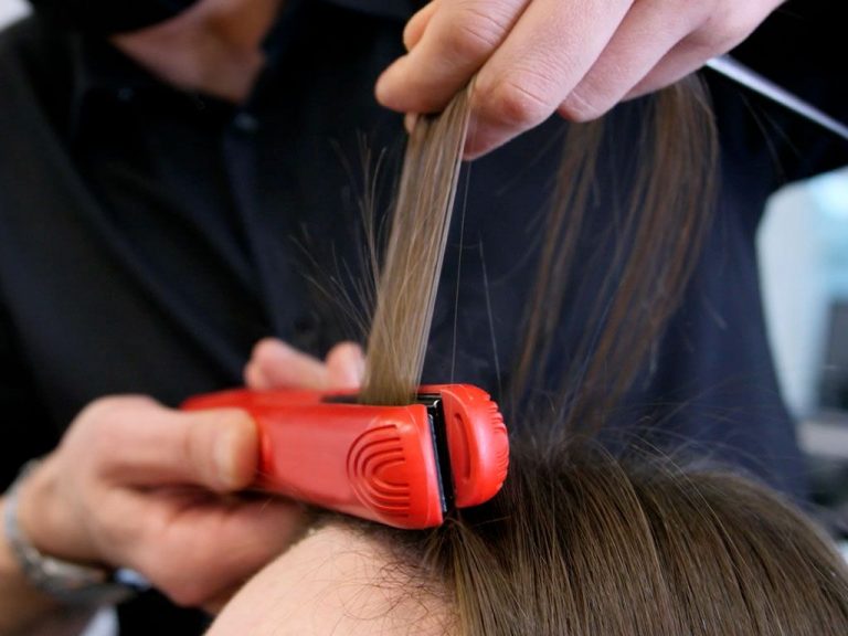 Processo de engomar alisamento Discovery