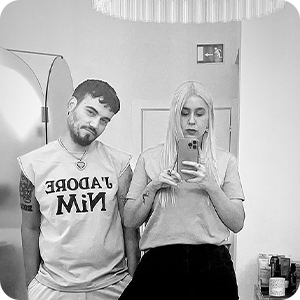 Manu Guillén y Natalia Infantes